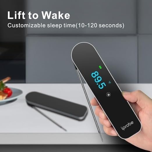 Meat Thermometer Digital -0.5 Sec Instant Read Food Thermometer for Cooking and Grilling Stocking Stuffers for Men Christmas Gifts for Men