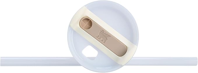 STANLEY Quencher H2.0 Tumbler with Handle and Straw 14 oz | Flowstate 3-Position Lid | Cup Holder Compatible for Travel | Insulated Stainless Steel Cup | BPA-Free | Cream 2.0