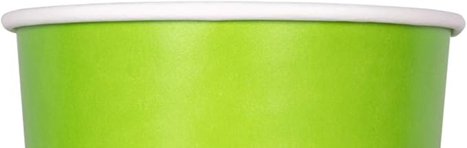 Karat [20oz - 600 ct] Paper Soup Bowls for Hot/ Cold Food - Ideal for Soup, NoodIes, Pasta and Snacks - Green