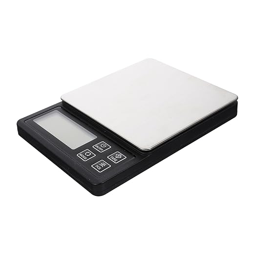 Professional Electronic Food Scale High Accuracy Gram Scale for Baking Cooking Food Jewelry with Large Platform and LCD Display USB Rechargeable