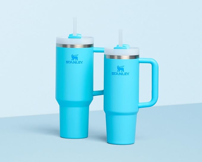 STANLEY Quencher H2.0 Tumbler with Handle and Straw 30 oz | Flowstate 3-Position Lid | Cup Holder Compatible for Travel | Insulated Stainless Steel Cup | BPA-Free | Splash