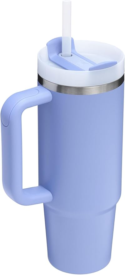STANLEY Quencher H2.0 Tumbler with Handle and Straw 30 oz | Flowstate 3-Position Lid | Cup Holder Compatible for Travel | Insulated Stainless Steel Cup | BPA-Free | Hydrangea