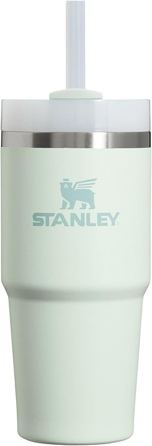 STANLEY Quencher H2.0 Tumbler with Straw 14 oz | Flowstate 3-Position Lid | Cup Holder Compatible for Travel | Insulated Stainless Steel Cup | BPA-Free | Mist
