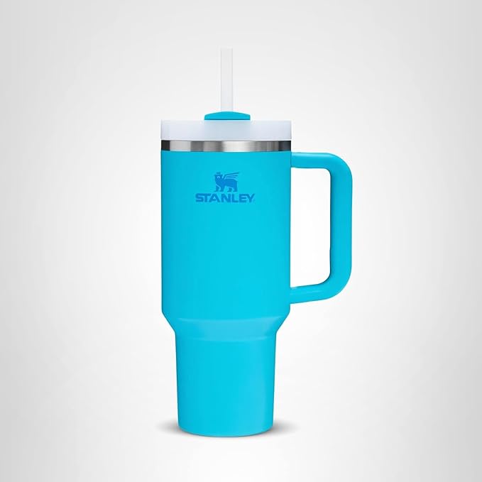 STANLEY Quencher H2.0 Tumbler with Handle and Straw 40 oz | Flowstate 3-Position Lid | Cup Holder Compatible for Travel | Insulated Stainless Steel Cup | BPA-Free | Splash