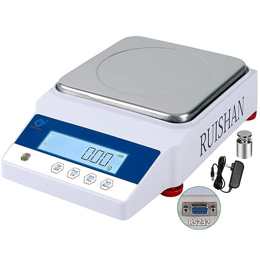 Lab Scale 1000gx0.01g Accurate Analytical Balance Digital Electronic Precision Balance Laboratory Scale Jewelry Gold Scale Scientific Scale Kitchen Scale |for Laboratory, Industrial, Business