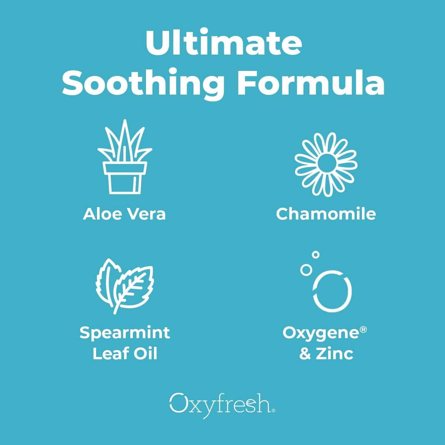Oxyfresh Premium Pro Relief Dental Gel with Zinc –Infused with Aloe Vera, Chamomile and Xylitol – Dentist Recommended to Help Soothe Gum Tissue. 4 oz.