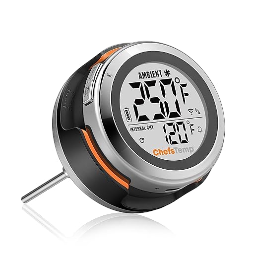 ProTemp S1 Patented Smart Grill Gauge Thermometer Hub Wi-Fi and Bluetooth for Weber Big Green Egg Grills Smoker Offset Upgrade Replacement Accessories (BGE Version, Suitable for Big Green Egg)