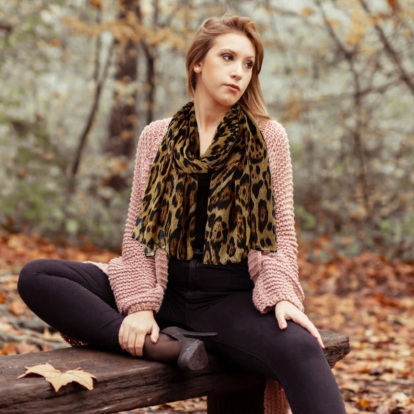 E-Clover Fashion Scarf for Women Lightweight Scarves Shawl Wrap for Spring/Summer Winter