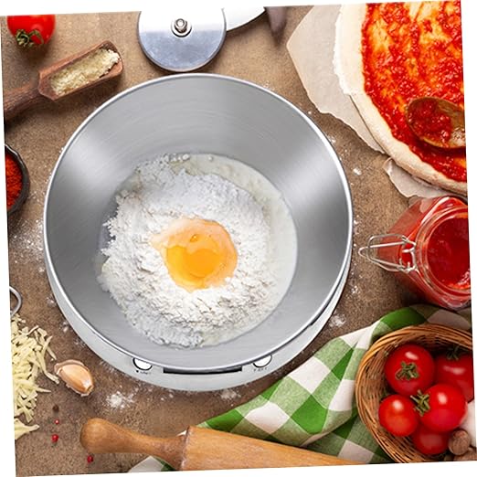 TEHAUX Stainless Steel Kitchen Scale Electronic Food Scale High Capacity for Home and Commercial Use Easy Operation Clear Display