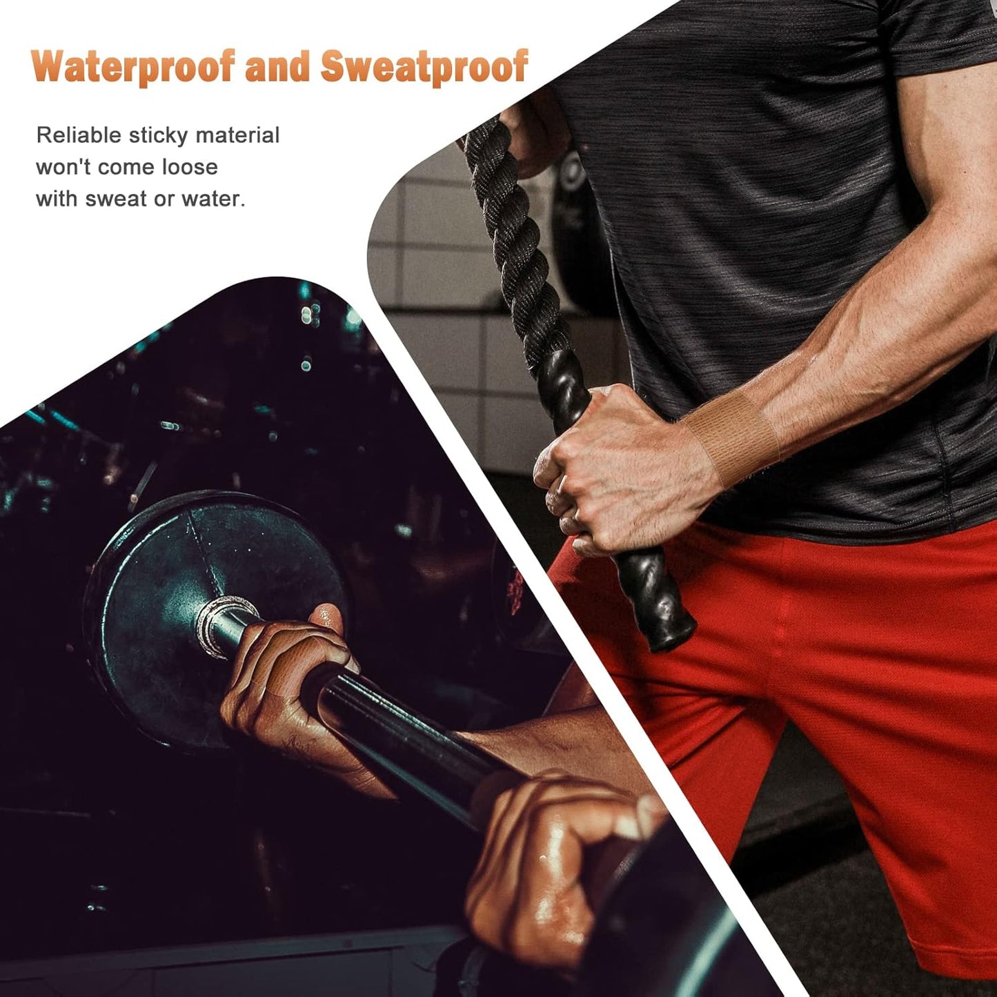 OK TAPE Self Adherent Cohesive Bandages Wrap - 12Packs, 2" x 5 Yards, Non-Woven Self Adhesive Bandage Wrap for Thumb, Finger, Wrist, Ankle, Vet Wrap Bandages Tape (Bright Pink)