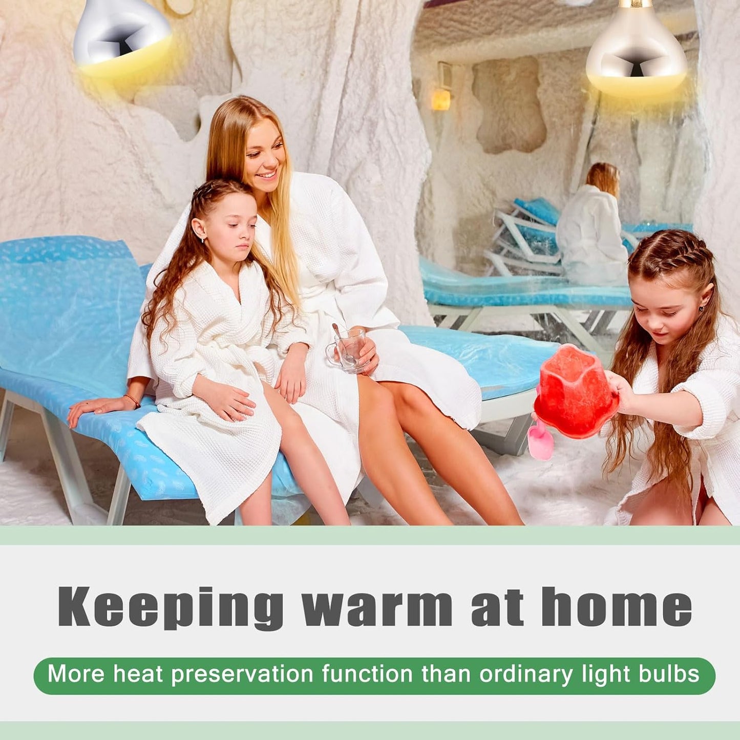 VIHOSE 5 Pack 250 Watt Heat Lamp 120v R40 Heat Lamp Bulbs Glass Incandescent Light Bulbs Incandescent Heating Lightbulbs for Reptiles Chicks Food Puppies Bathroom, Use E26 Base (Silver)