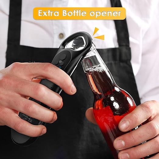 Instant Read Meat Thermometer Digital, Backlight & Calibration Food Thermometer, with Bottle Opener, for Grill and Cooking, Kitchen Gadgets for BBQ, Turkey, Candy, Liquids