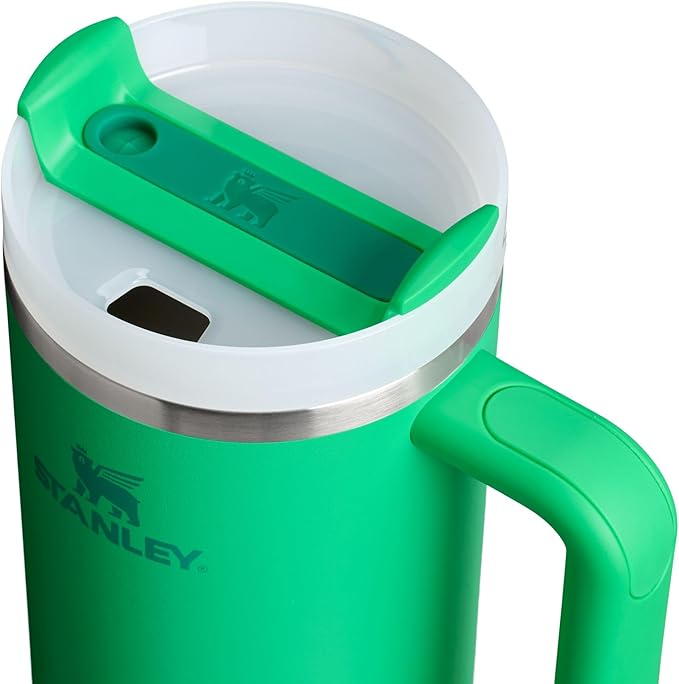 STANLEY Quencher H2.0 Tumbler with Handle and Straw 40 oz | Flowstate 3-Position Lid | Cup Holder Compatible for Travel | Insulated Stainless Steel Cup | BPA-Free | Meadow