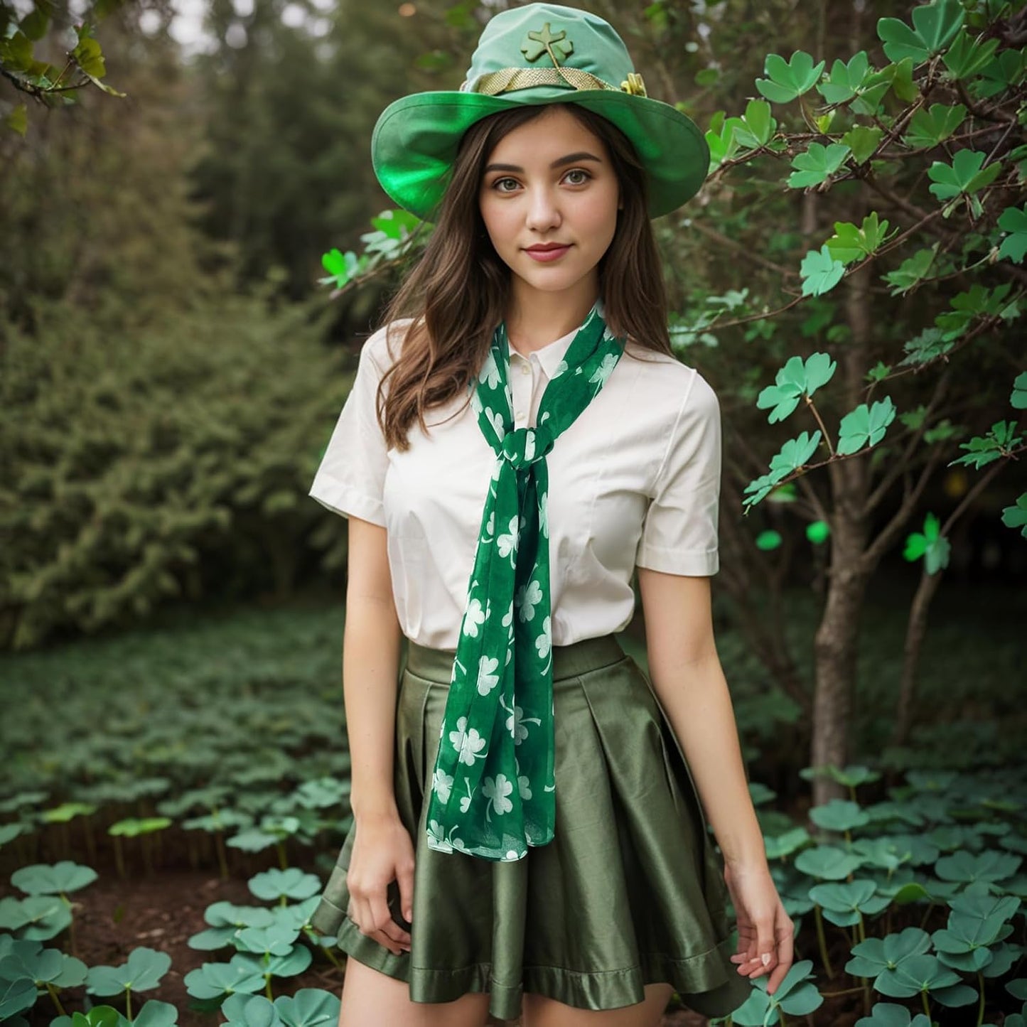 E-Clover Fashion Scarf for Women Lightweight Scarves Shawl Wrap for Spring/Summer Winter