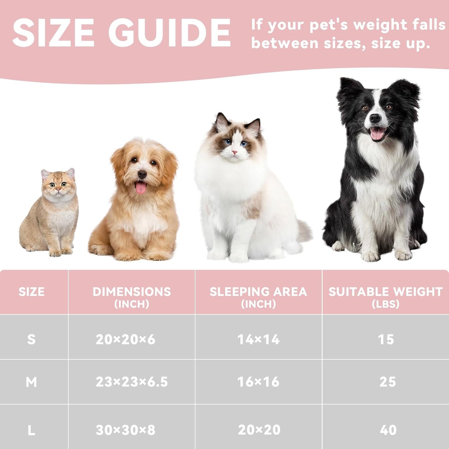 20in Leopard Round Cat Dog Bed Gift for Large Medium Small Dogs Cats, Machine Washable Sleeping Sofa, Non-Slip Bottom Breathable Soft Calming Pet Cuddler for Indoor/Outdoor/Car/Cage