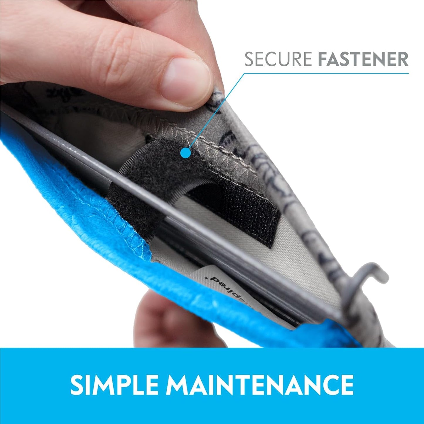 Paw Inspired® Fleece Liners for Ferret Nation, Critter Nation * Cage Ramp for Ferrets, Rats, Chinchillas, Hedgehogs & Other Small Animals (Blue, Ramp Cover - 3 Pack)