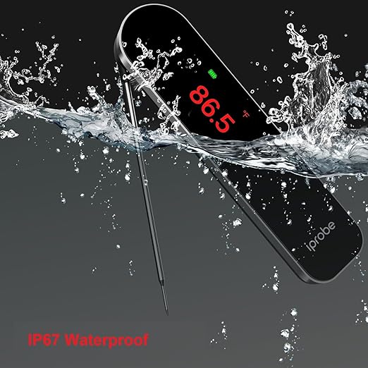 Meat Thermometer Digital -0.5 Sec Instant Read Food Thermometer for Cooking and Grilling Stocking Stuffers for Men Christmas Gifts for Men