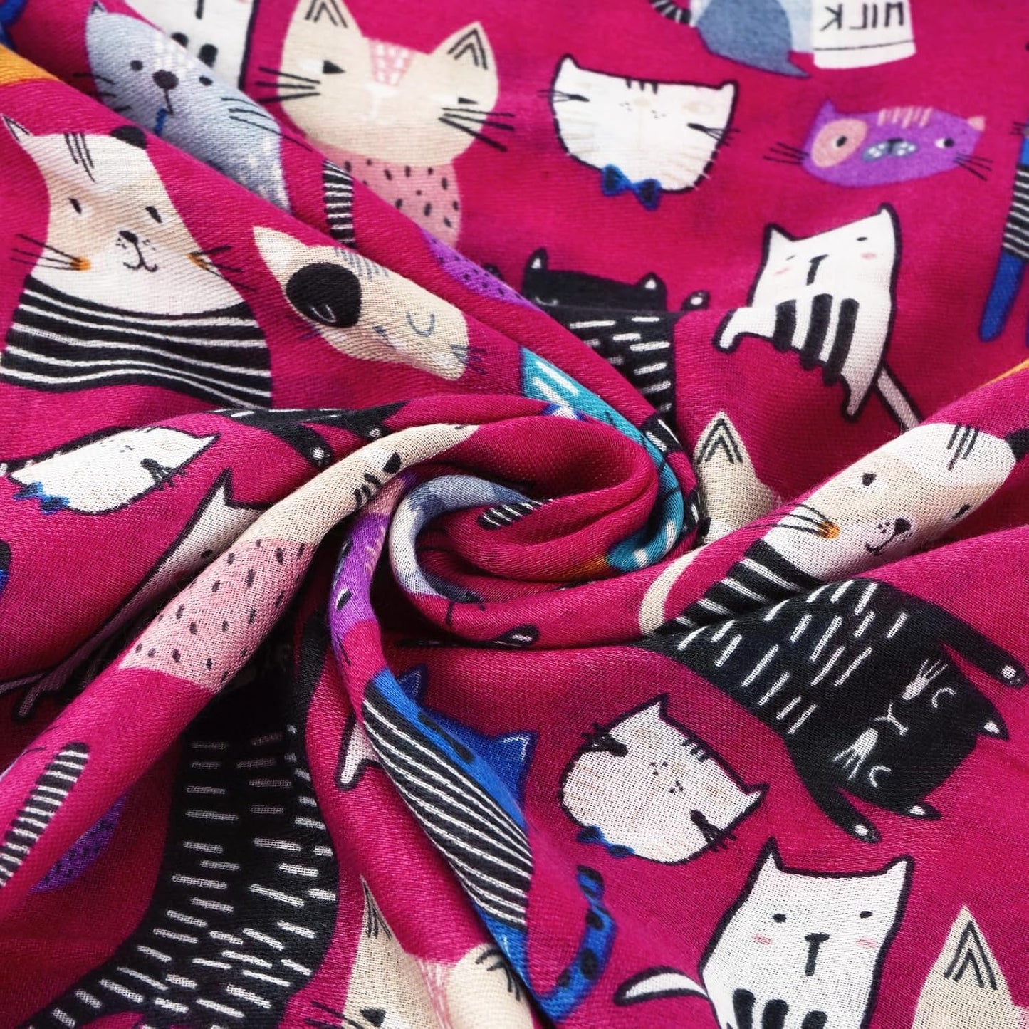 E-Clover Fashion Scarf for Women Lightweight Scarves Shawl Wrap for Spring/Summer Winter