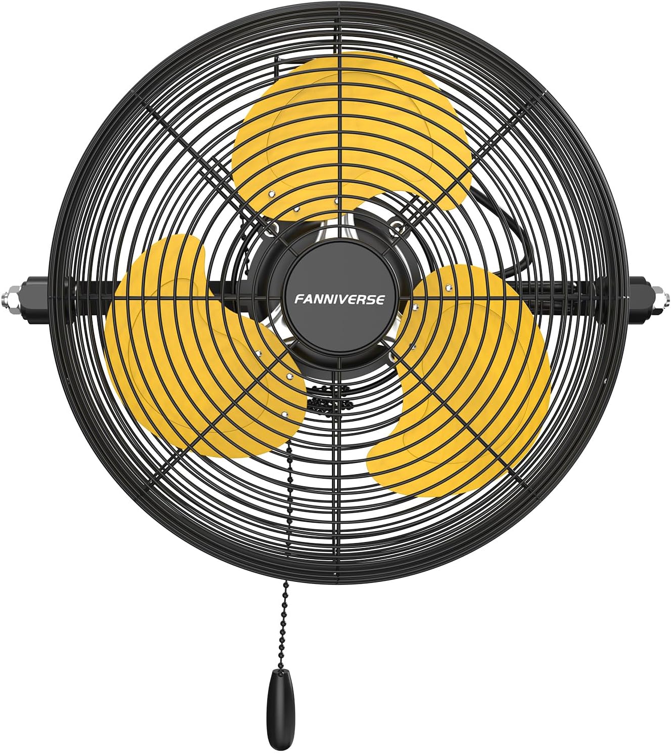 12 Inch Wall Fan Pro Series - Sealed Motor High Velocity Wall Mount Fans for Commercial, Residential, Warehouse, Covered Patio, Shop, Garage, Barn, Gazebo 3 Speed 2800 CFM UL Safety Listed