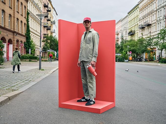 STANLEY Quencher H2.0 Tumbler with Handle and Straw 40 oz | Flowstate 3-Position Lid | Cup Holder Compatible for Travel | Insulated Stainless Steel Cup | BPA-Free | Hot Coral