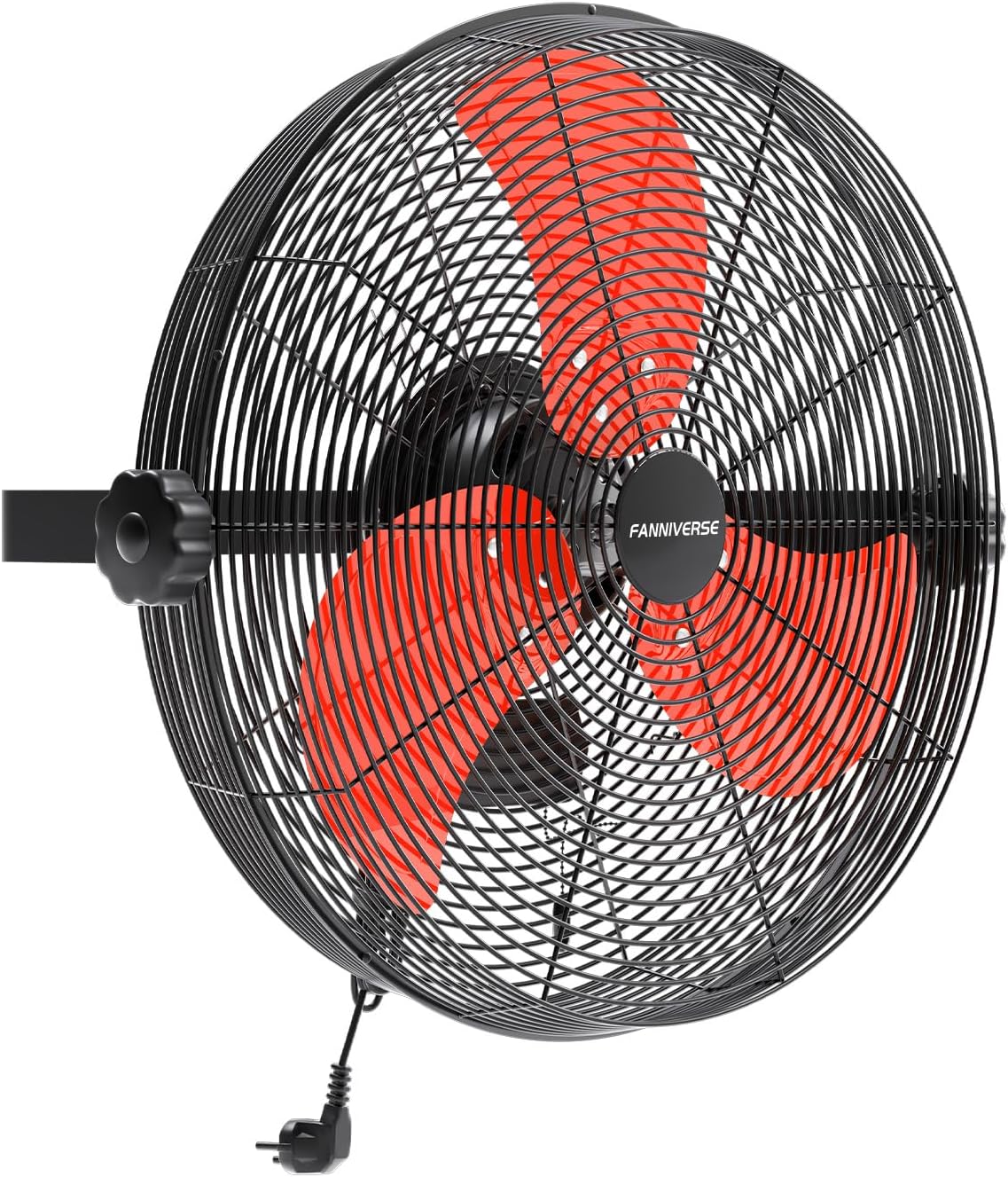 18 Inch Wall Fan Pro Series - 4900 CFM 3 Speed High Velocity Industrial Wall Mount Fans for Commercial, Residential, Warehouse, Covered Patio, Shop, Garage, Barn, Gazebo UL Safety Listed
