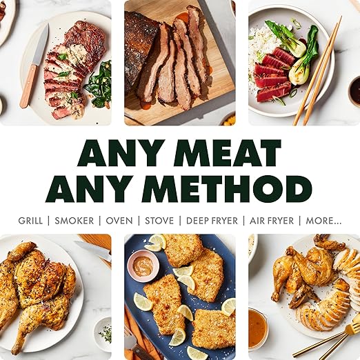 CHEF iQ Sense [2025 Model] | Smart Wireless Meat Thermometer | 3 Ultra-Thin Probes | WiFi Unlimited Range | 1000°F Heat Safe | 5 Sensors | BBQ, Grill, Oven, Smoker, Air Fryer | Gen3